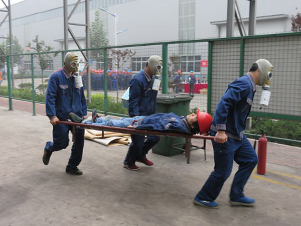 2015 annual public crisis of the second phase of hazardous materials leakage emergency drill activities reported