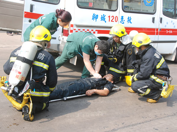 County held dangerous chemical production safety accident emergency drills
